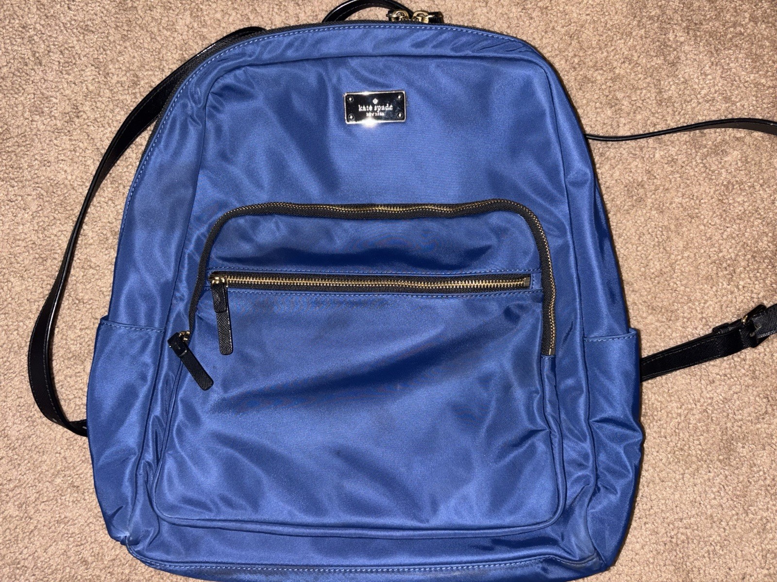 Kate Spade Nylon Backpack Laptop Bag Hardtag Adjustable