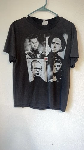 Depeche Mode "Music for the Masses" Tour Tee | 1980s vintage concert t-shirt, vintage, single stitch, B+ condition