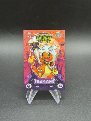Pokemon Charmander Costume Holo Collectoons Halloween Card 2 Peru US Seller
