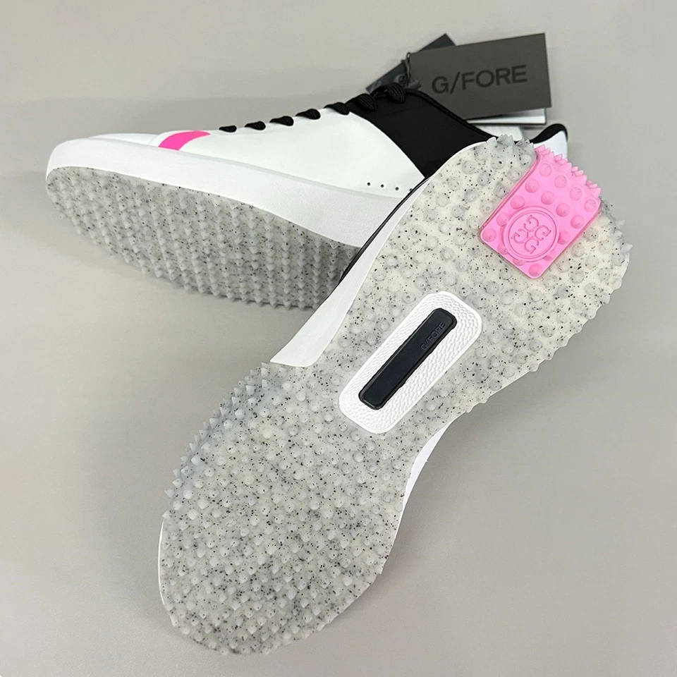 Zapatos de golf G/FORE G.112 para hombre con suela punteada S/ONX nieve/onyx GMF000025 Foto 3 de 4