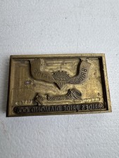 Bride s Pride Diamond Co. Logo Vintage Letterpress Printers Plate Plaque