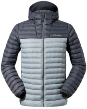 Image of Berghaus Men's Vaskye Hydroloft Insulated Jacket In Grey/Black Size XXL