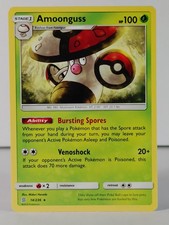 amoonguss pokemon card value 011/159 Ex Black Bolt spotlights the beloved Pokmon of the Unova region Amoonguss ex 011/159