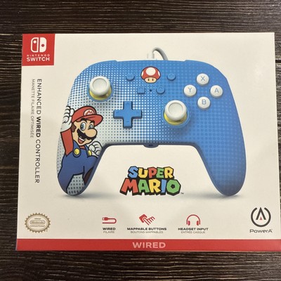 PowerA Super Mario Wired Controller for Nintendo Switch New Mappable Buttons