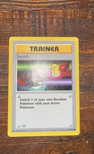 Switch 95/102 Base Set 1st Edition Shadowless