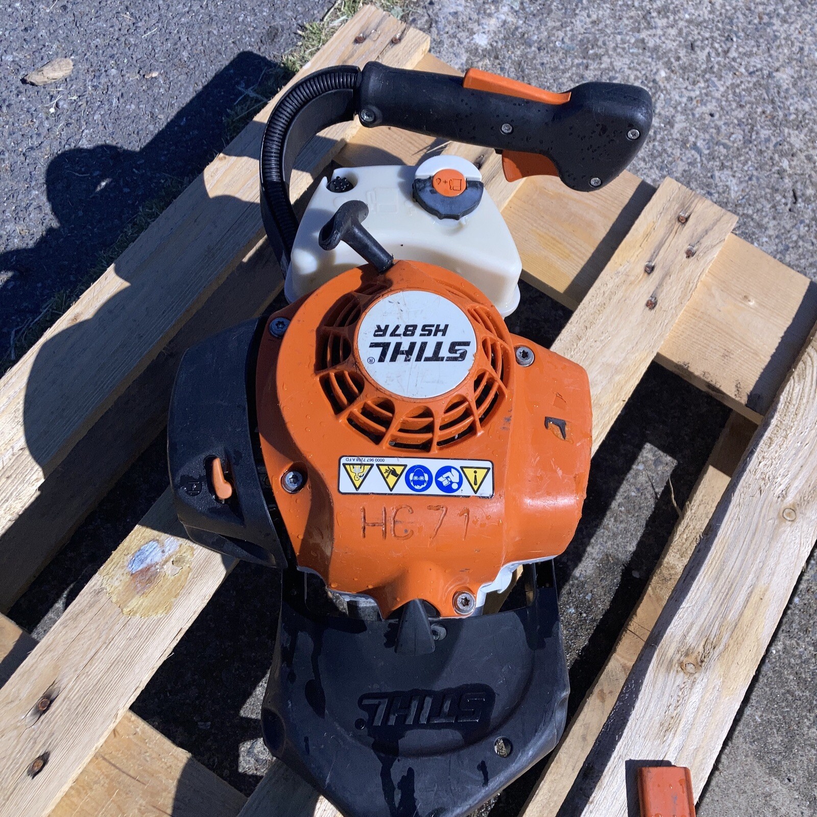 Stihl HS87R 30” single side hand held hedgecutter hedge cutter trimmer