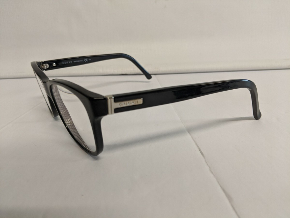 Gucci GG 1612/N Authentic and Rare 53mm Glasses Black Frames Italy New With Box Gucci Glasses GG 1612/N 807 Black 53mm Frames Eyeglasses RX  main image 3