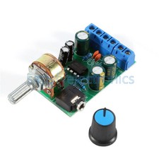 TDA2822M 2.0 Stereo Dual Channel Amp AUX Audio Amplifier Board DC1.8-12V NEW