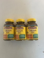 Nature Made Calcium 500 mg with Vitamin D3, Dietary Supplement 3pack 