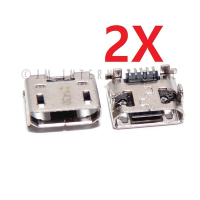 2X Ellipsis 8'' QTAQZ3 USB Charger Charging Port Dock Connector Verizon Tablet 