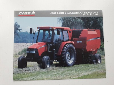 CASE/IH JXU SERIE MAXXIMA TRAKTOR VERKAUFSPROSPEKT (USA)