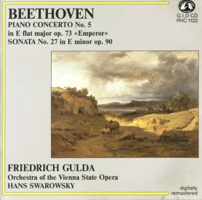 BEETHOVEN Piano Concerto No. 5 In E Flat Major Op Friedrich Gulda Hans Swarowsky