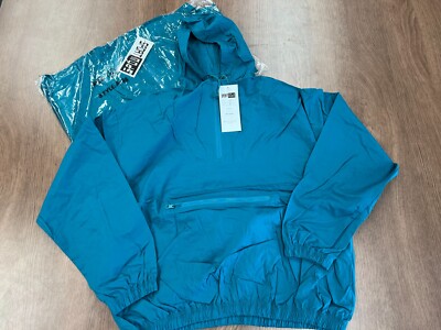 VINTAGE 80S NYLON WINDBREAKER ANORAK JACKET XL DEADSTOCK VINTAGE 80S NYLON WINDBREAKER ANORAK JACKET XL DEADSTOCK
