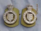 Essex Yeomanry, Collar Badges, Anodised Aluminium Staybright