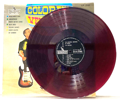 The Ventures - The Colorful Ventures - JAPAN VINYL RED - LP-7161