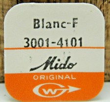 Vintage NEW OLD STOCK original Mido watch Crown Stainless Steel 3001-4101