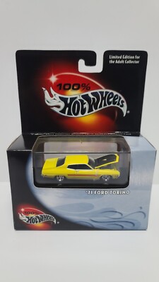 100% Hot Wheels Black Box Limited Edition Yellow '71 FORD TORINO Brand New!!!!!!