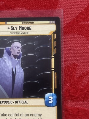 Star Wars Unlimited - Sly Moore - Secretive Advisor - ToR 211/257