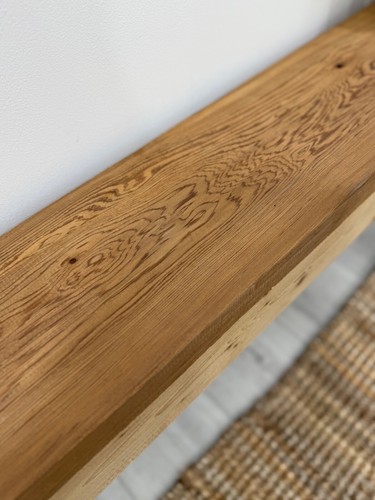 Basic Bench Duna Handmade piece crafted from Premium Red Cedar Wood Customized - Picture 5 of 6