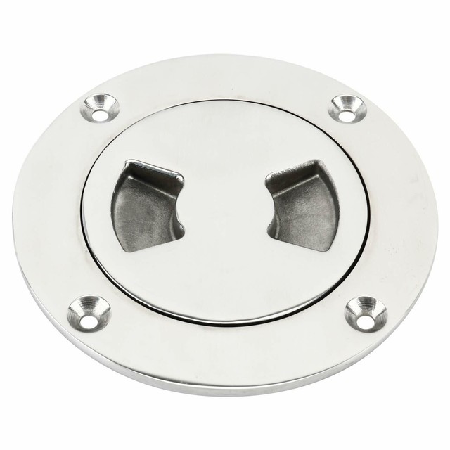 3 inch Heavy Duty 316 Marine Grade Stainless Steel Boat Deck Plate