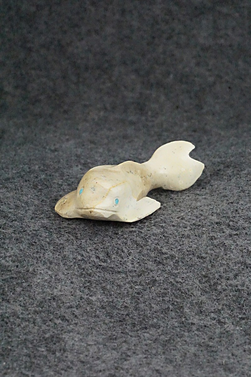 Whale Zuni Fetish Carving - Lindsey Cheama | eBay