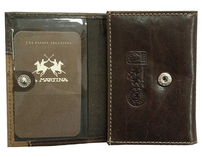 Portaschede/Portacards LA MARTINA - 513.006 - marrone/brown - Imagen 3 de 4