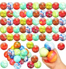   50 Pack Stress Balls for Fidget Toys Mini Squeeze Colorful Child Or Adult  
