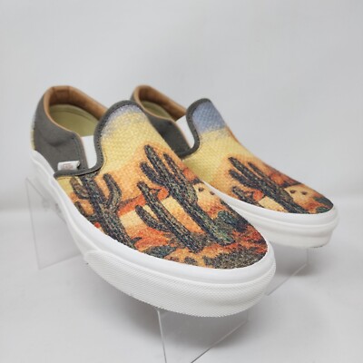 Vans Skateboarding Shoes Mens Multicolor Tapestry Cactus Western  Sneakers