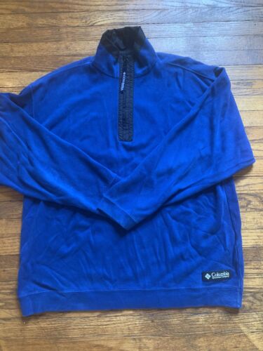 Columbia Half Zip Pullover Mens XL Vintage 1990s B