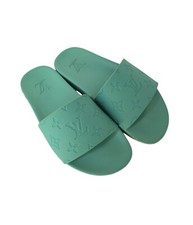 Louis Vuitton Waterfront line 20 years Rubber Sandals 9 Men's Mint VS1210 Monogr