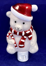 Christmas Polar Bear Wall Night Light 2018 6   Pre-Owned 