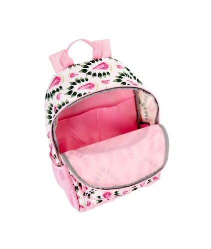NWT Girls Pink Wonder Nation Watermelon Backpack School Book Bag - Picture 7 of 8