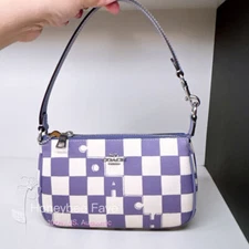 NWT Coach Nolita 19 With Checkerboard Print CR394