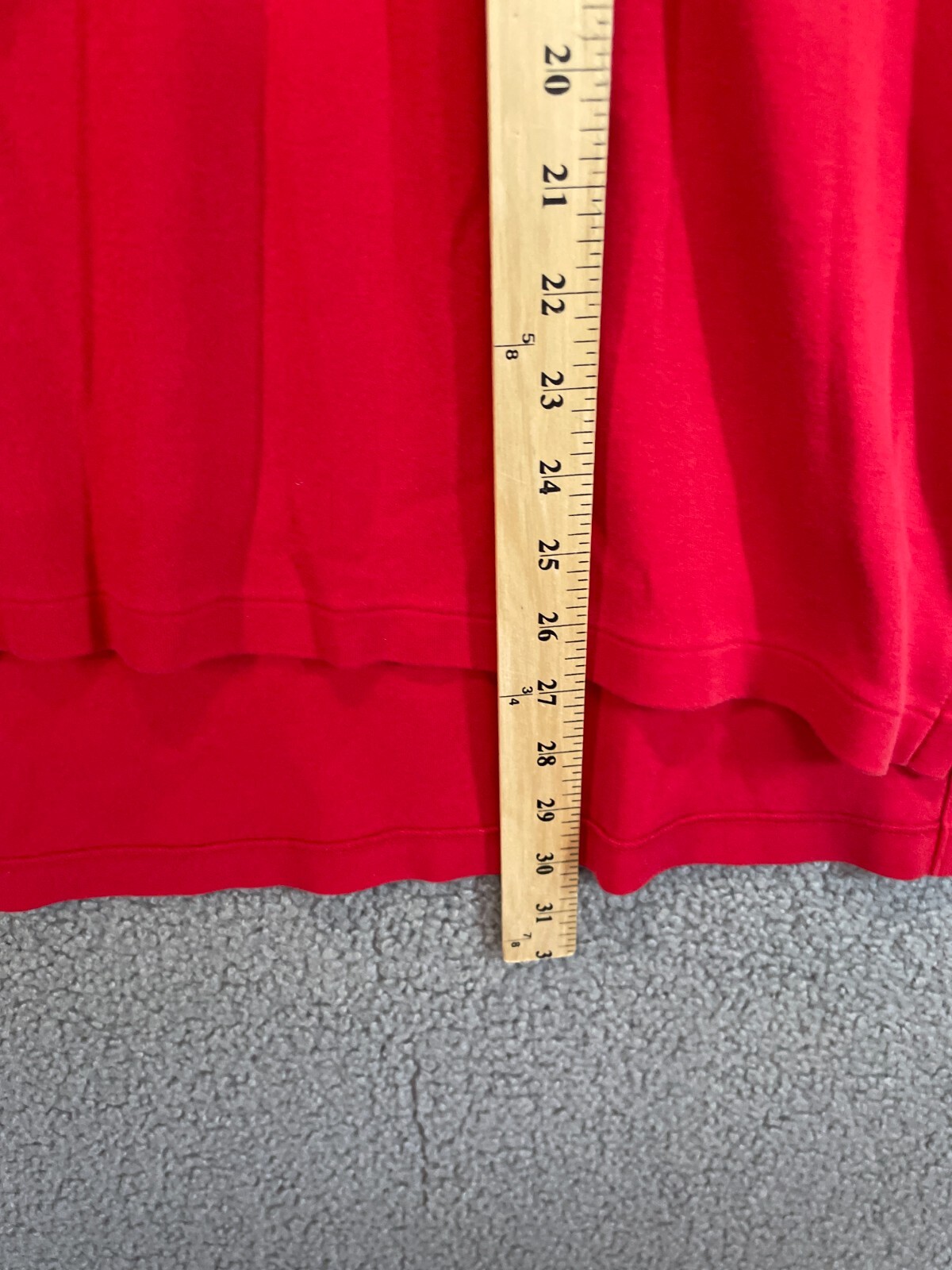 Polo Ralph Lauren Flesh Pony Camicia Uomo Grande Pima Rosso Manica Corta Preppy