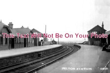 DU 1483 - Pelton Railway Station, County Durham