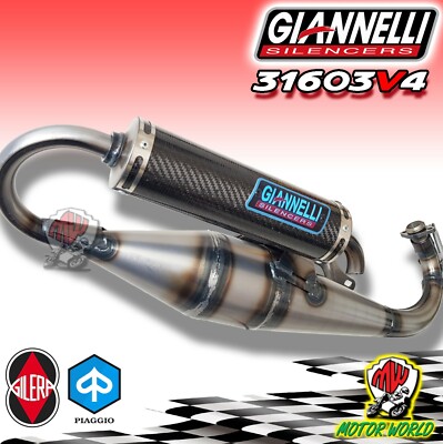 marmitta GIANNELLI espansione SHOT V4 PIAGGIO ZIP NRG NTT TYPHOON