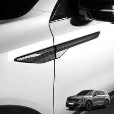 US -- ABS Wing Air Flow Fender Intake Vent Cover Trim For Kia Sorento 2024-2026