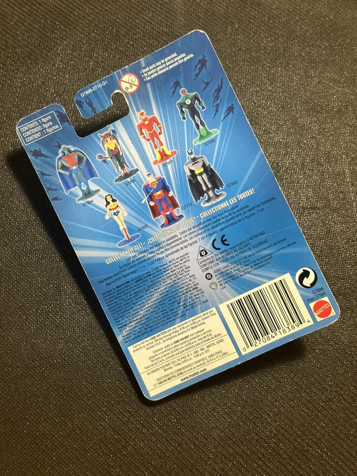 DC Universe Justice League Unlimited Hawkgirl 2" Metal Collection 2004 Mattel Foto 2 de 4