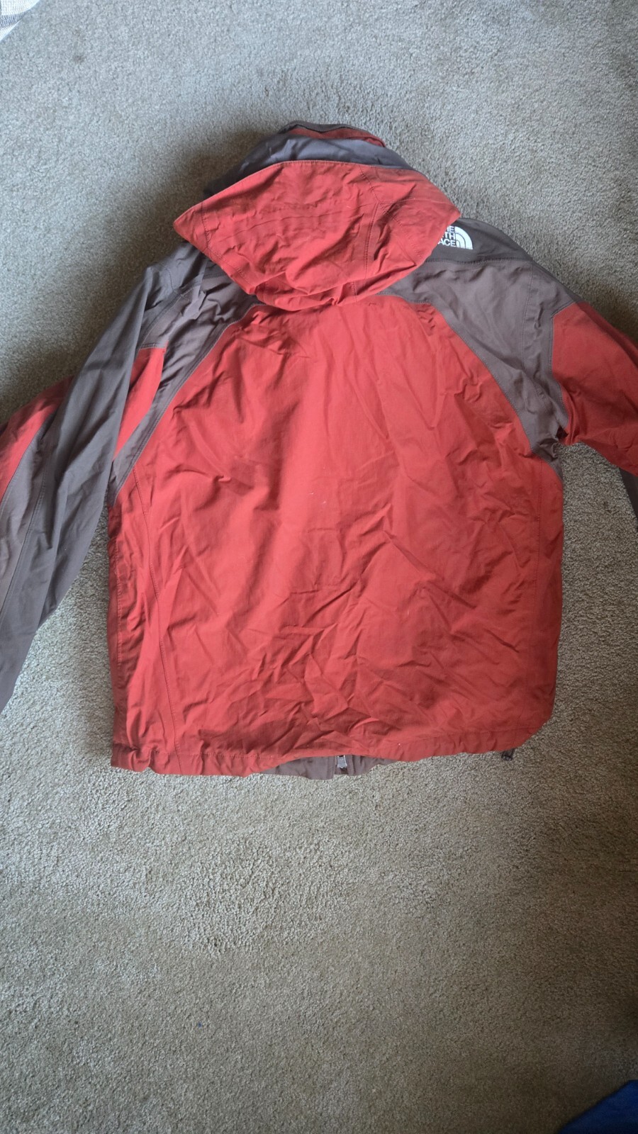 NORTH FACE JACKET ORANGE MEDIUM 2005 - image 3