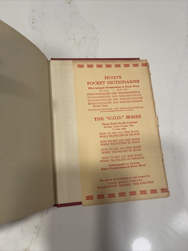 a new pronouncing English to polish and polish to English dictionary 1930s Vint - Bild 13 von 18