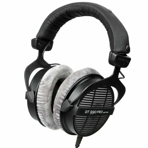 Beyerdynamic DT 990 PRO Headphones Wired Head-band Music Black  Grey - Foto 1 di 1
