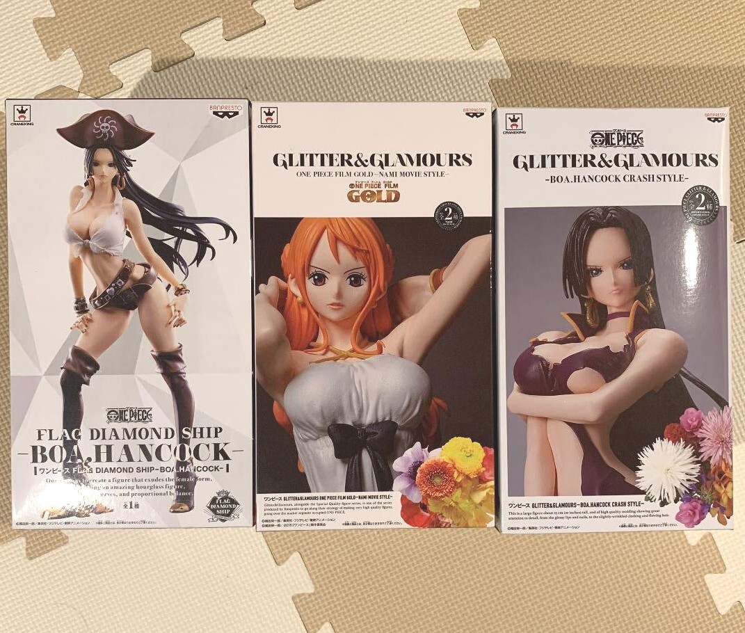 ワンピース GLITTER&GLAMOURS FLAG DIAMOND SHIP One Piece Glitter&Glamours Flag Diamond ship Nami & Boa