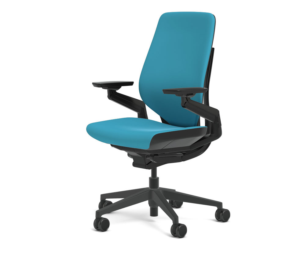 New Steelcase Gesture Chair Adjustable Cogent Connect Shell Black