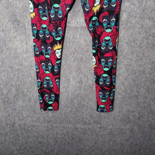 Disney Lularoe Legging Tall Curvy TC Evil Queen Clementianna Mirror On the Wall - Picture 14 of 16