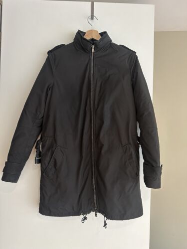 Joseph Parka Jacket Black 38 - Picture 3 of 13
