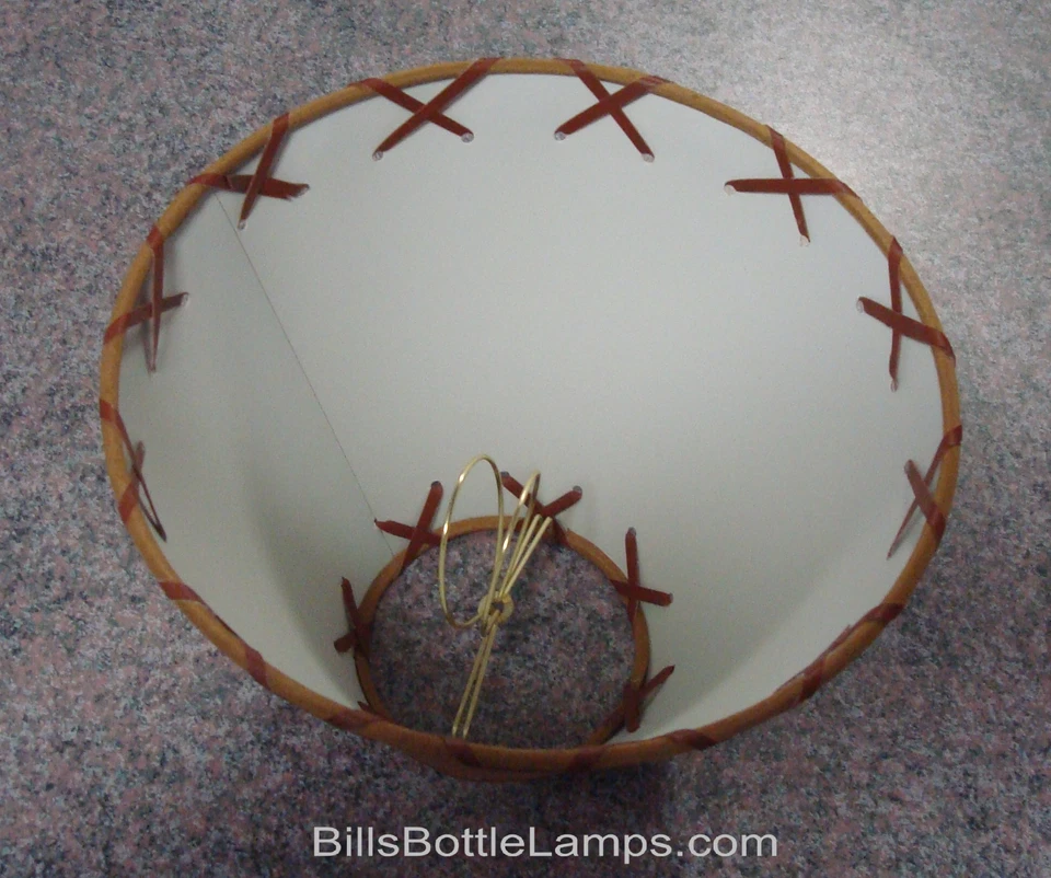 Rustic "Bulb Clip" MOOSE Scene Table Desk Light LAMP SHADE Cottage Cabin Decor - Image 4 of 4