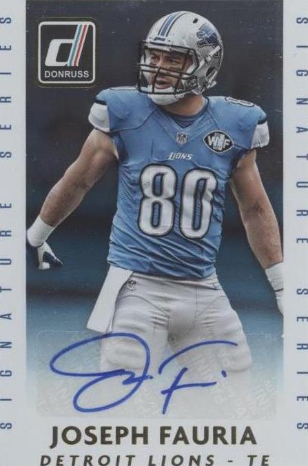 2015 Panini Donruss Joseph Fauria #DSS-JOF - 1 of 2