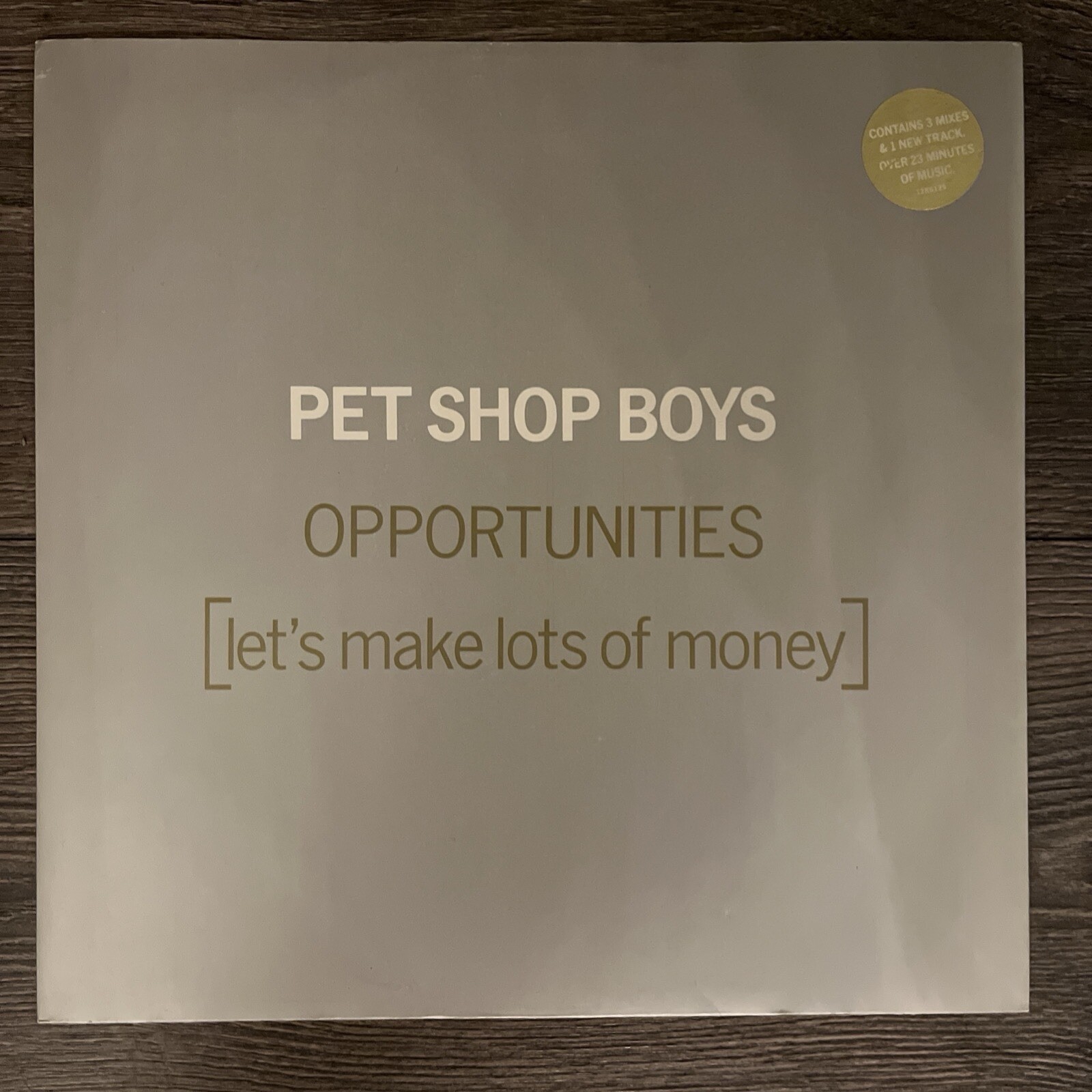 Pet Shop Boys: Opportunities 1986 12R6129 UK Promo 12