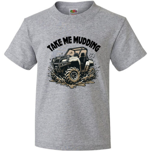 Inktastic Mudding Off Road Adventure Four Wheeling Youth T-Shirt Off-road Mud