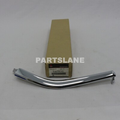 6407A141 Mitsubishi OEM Genuine GARNISH, FR BUMPER SIDE | eBay